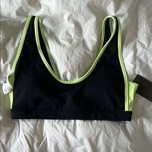 GapFit Black Low Support Sports Bra S NWT